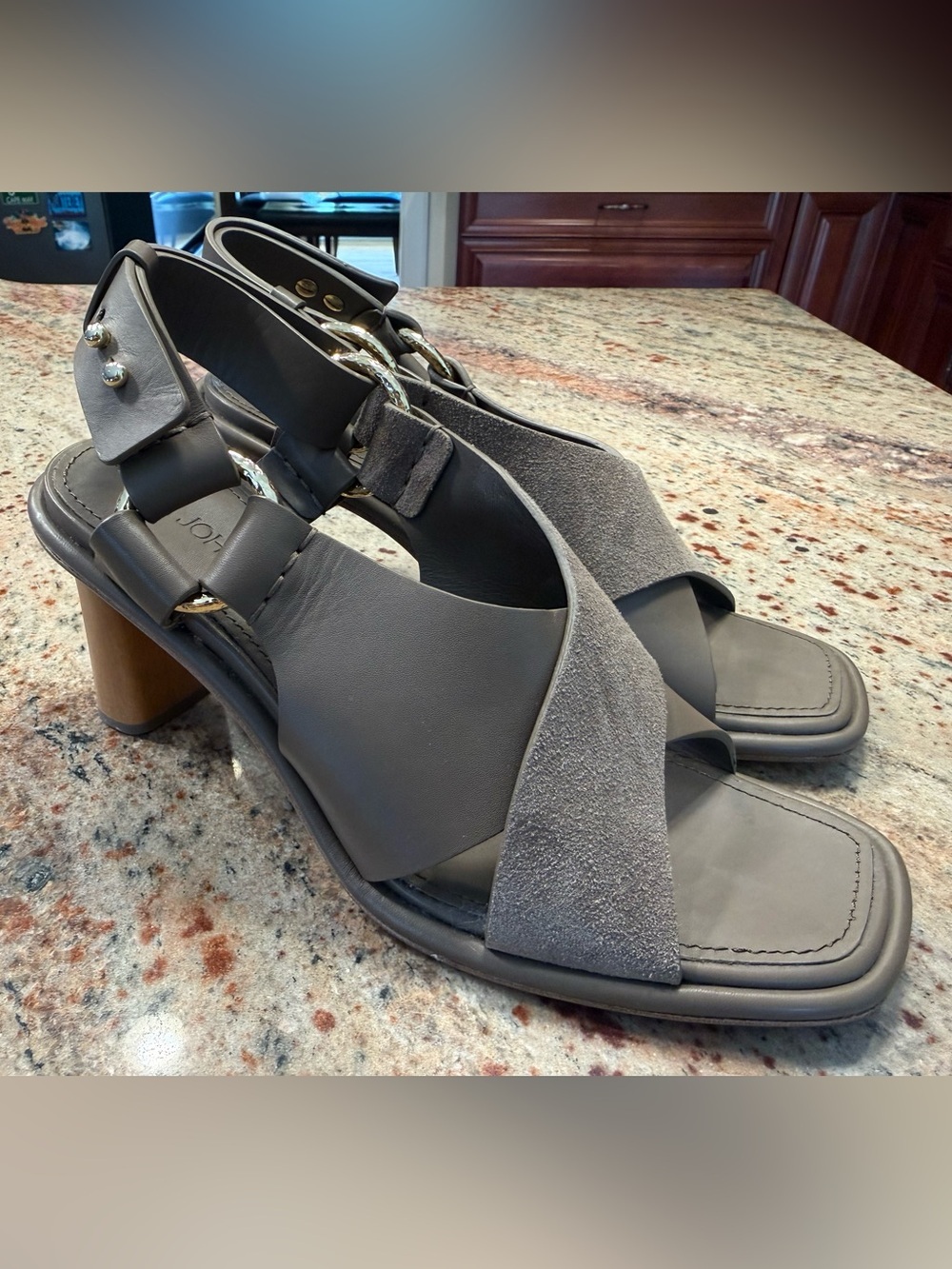 Ulla Johnson Filippa High Heel Sandal Women’s Size 39/US 8-8.5 Beige NEW READ